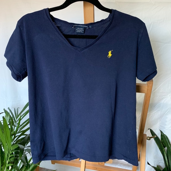 Ralph Lauren Sweaters - Ralph Lauren Sport Navy T-shirt